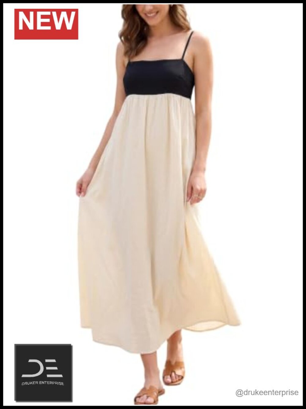 Empire Waist Flowy Maxi Dress